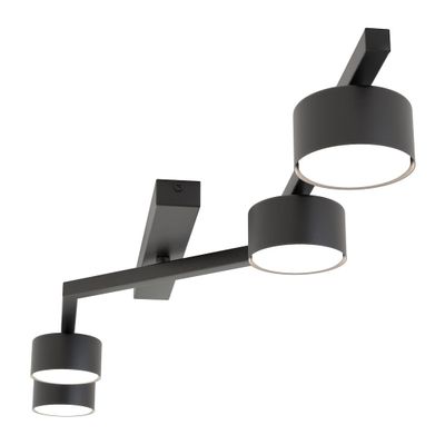 Emibig Lighting Taklampa SKAN 4 SVART