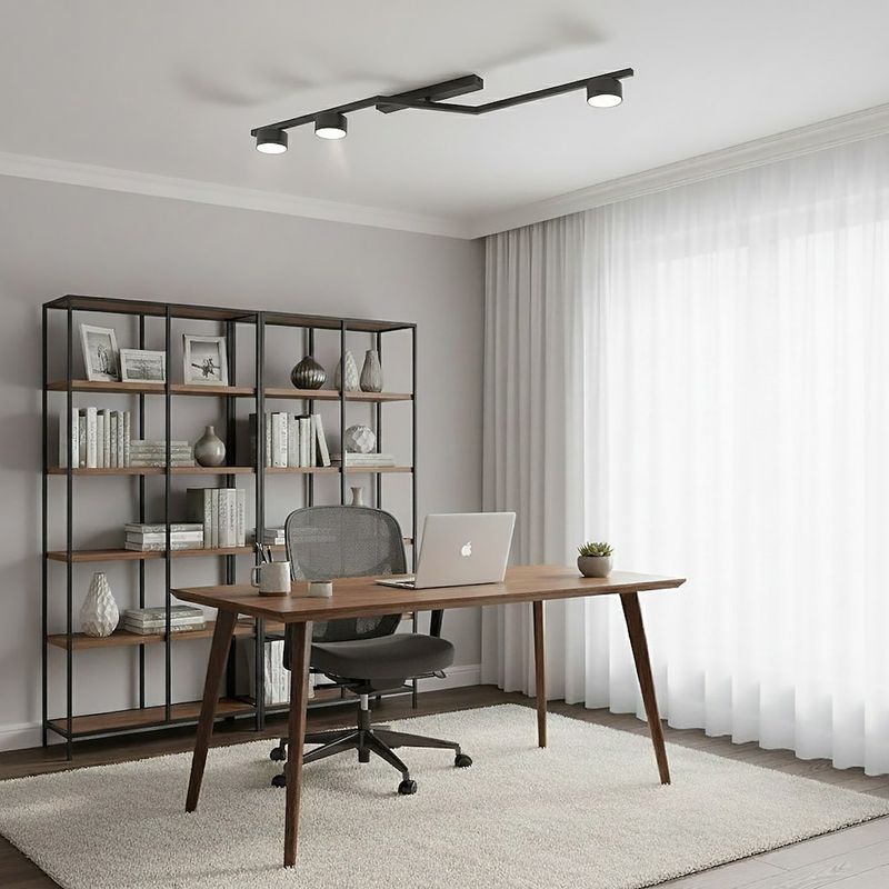 Emibig Lighting Taklampa SKAN 3 SVART