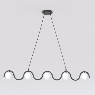 Emibig Lighting Taklampa SINUS BL OPAL