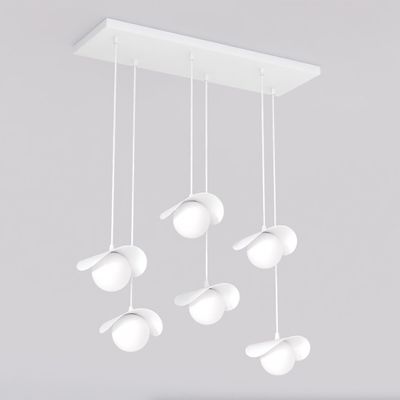 Emibig Lighting Taklampa RITUAL 6 VIT