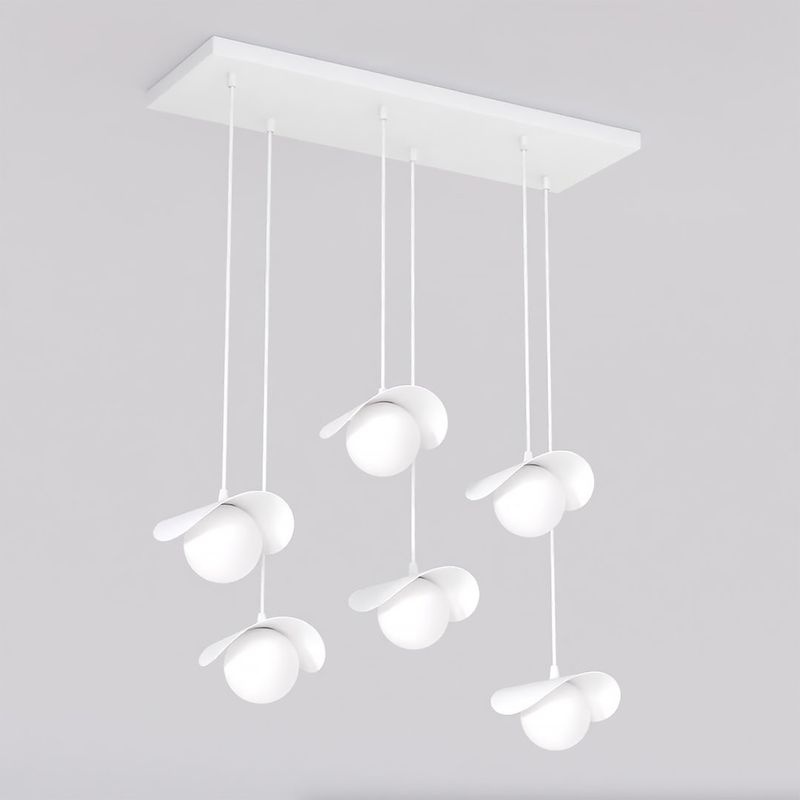 Emibig Lighting Taklampa RITUAL 6 VIT