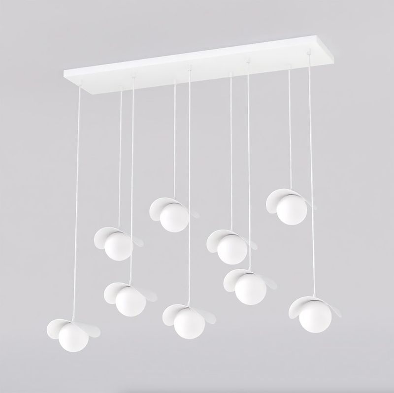 Emibig Lighting Taklampa RITUAL 9 VIT