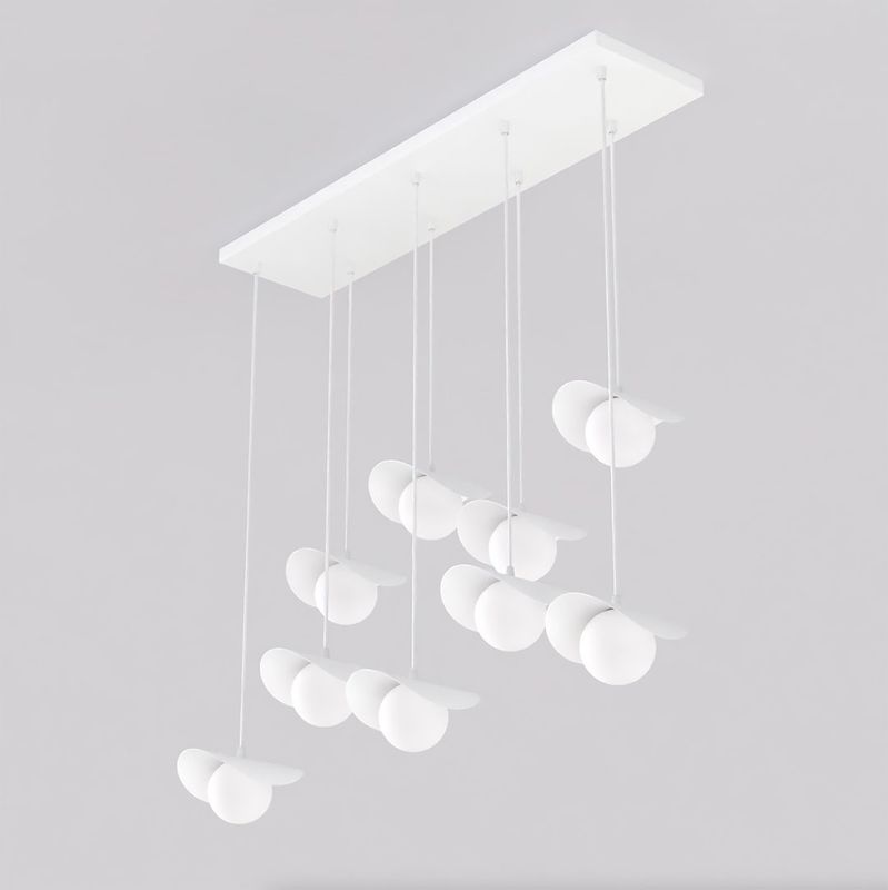 Emibig Lighting Taklampa RITUAL 9 VIT