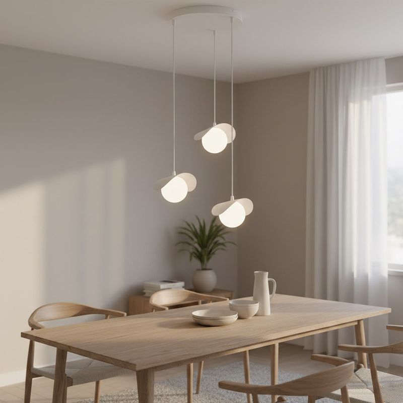 Emibig Lighting Taklampa RITUAL 3 PREM VIT