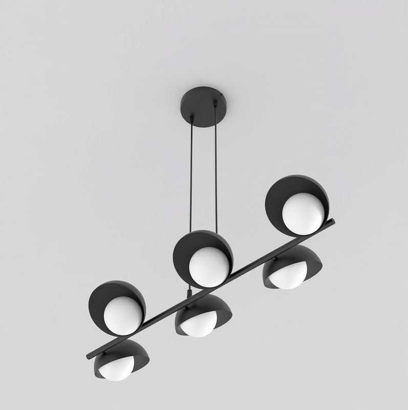 Emibig Lighting Taklampa BOOM 6 SVART