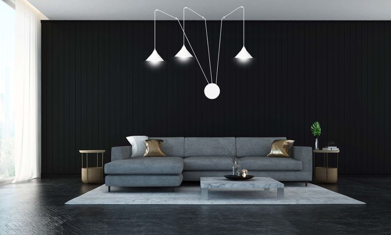 Emibig Lighting Taklampa ABRAMO 3 VIT