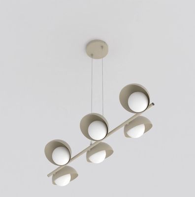 Emibig Lighting Taklampa BOOM 6 MOKKA