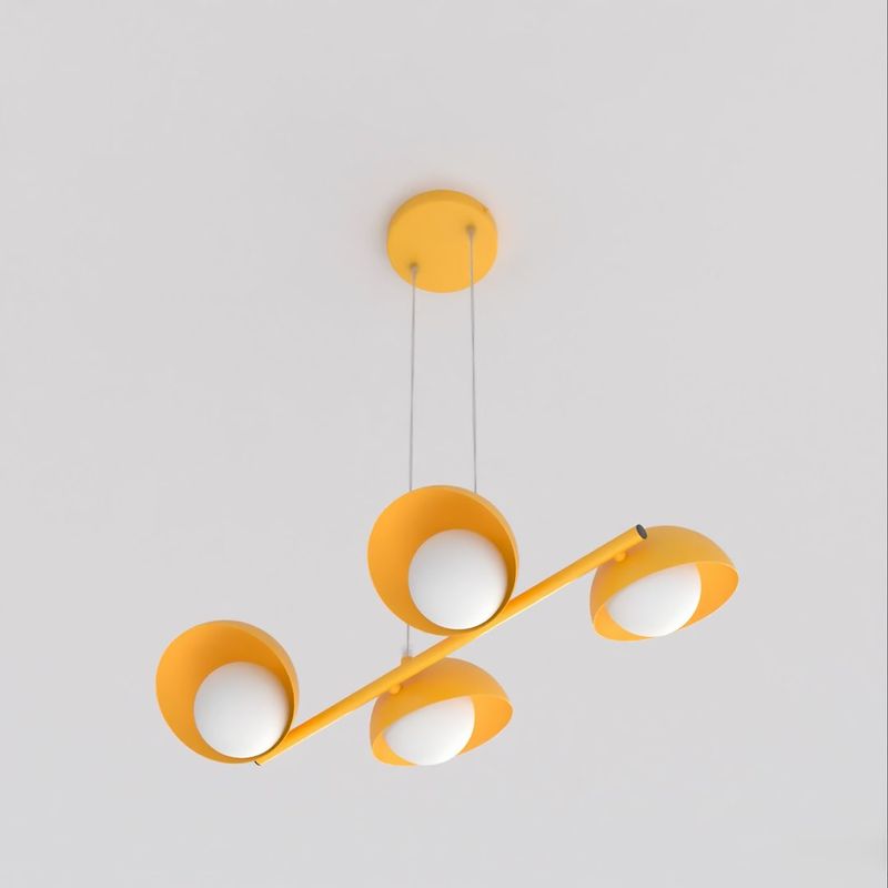 Emibig Lighting Taklampa BOOM 4 ORANGE