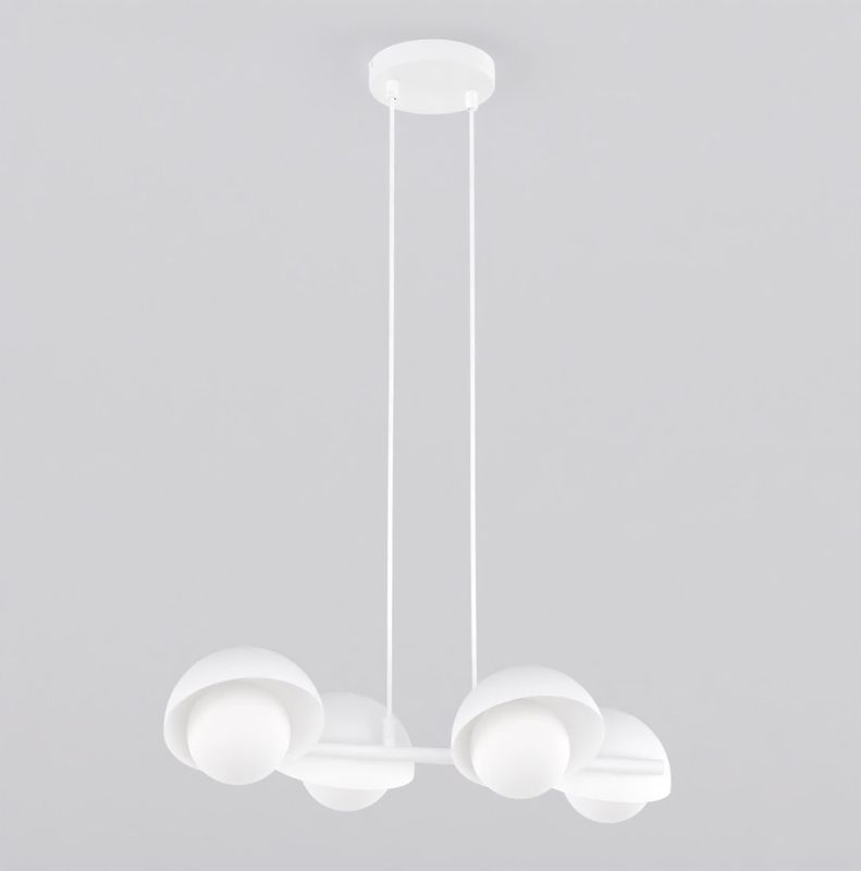 Emibig Lighting Taklampa BOOM 4 VIT