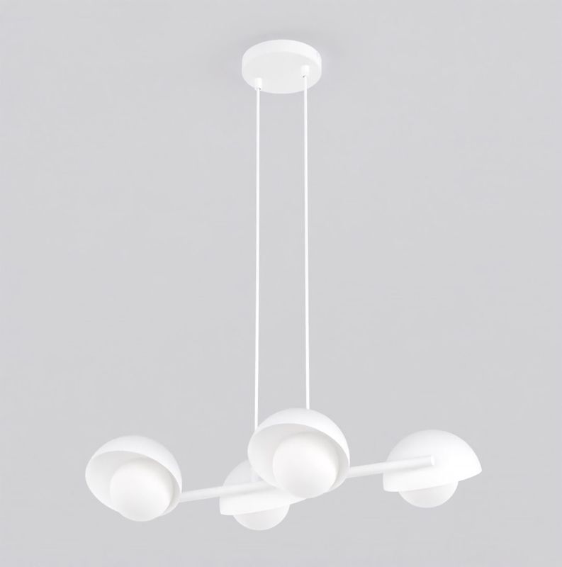 Emibig Lighting Taklampa BOOM 4 VIT