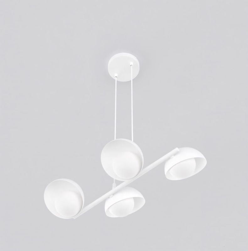 Emibig Lighting Taklampa BOOM 4 VIT