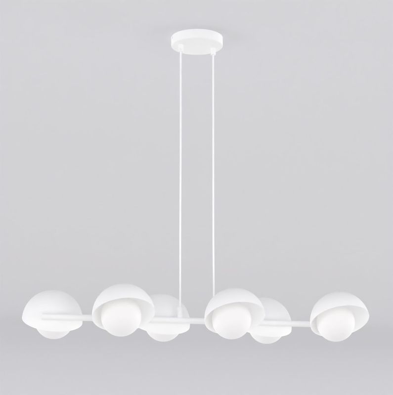 Emibig Lighting Taklampa BOOM 6 VIT