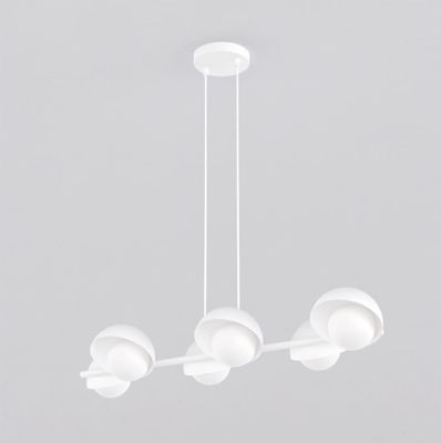 Emibig Lighting Taklampa BOOM 6 VIT