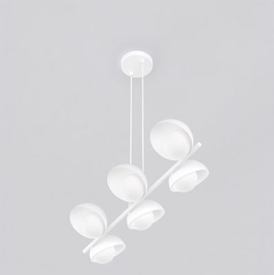 Emibig Lighting Taklampa BOOM 6 VIT
