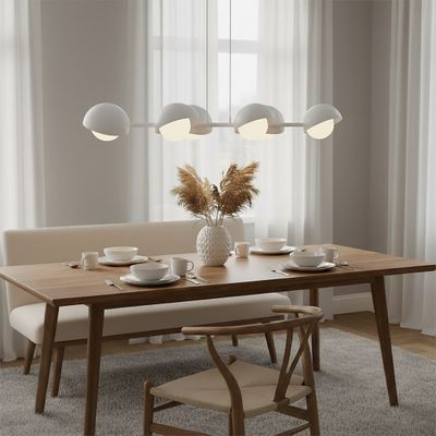 Emibig Lighting Taklampa BOOM 6 VIT