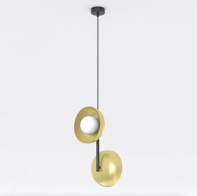 Emibig Lighting Taklampa VANILA 2 BL GULD
