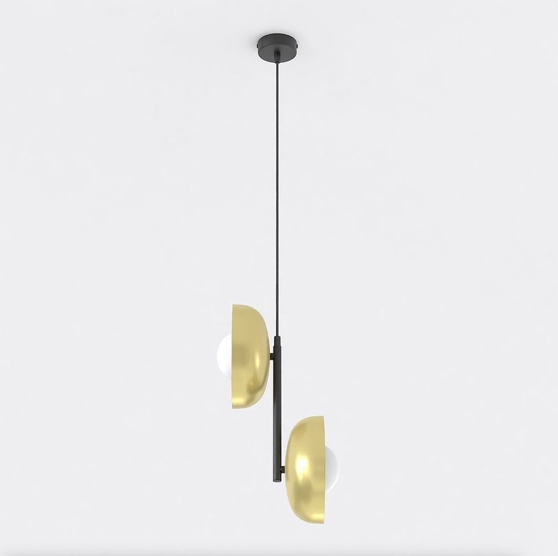 Emibig Lighting Taklampa VANILA 2 BL GULD
