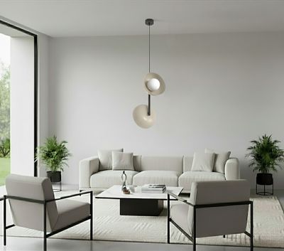 Emibig Lighting Taklampa VANILA 2 BL MOKKA