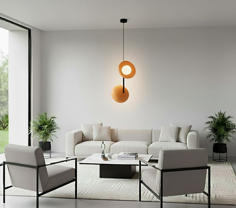 Emibig Lighting Taklampa VANILA 2 ORANGE