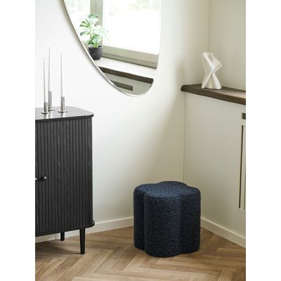 House Nordic Durban sittpuff blå, Ø42 cm