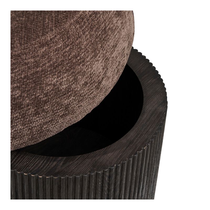 House Nordic Christchurch sittpuff mörkbrun, Ø52 cm