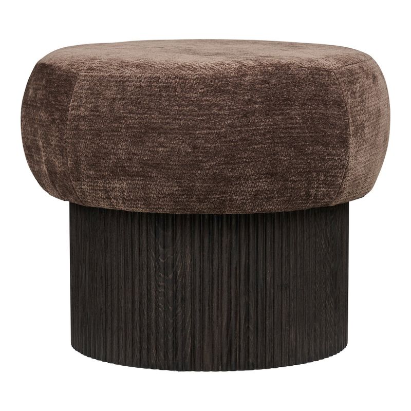 House Nordic Christchurch sittpuff mörkbrun, Ø52 cm