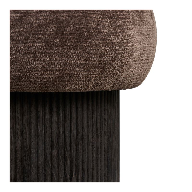 House Nordic Christchurch sittpuff mörkbrun, Ø52 cm