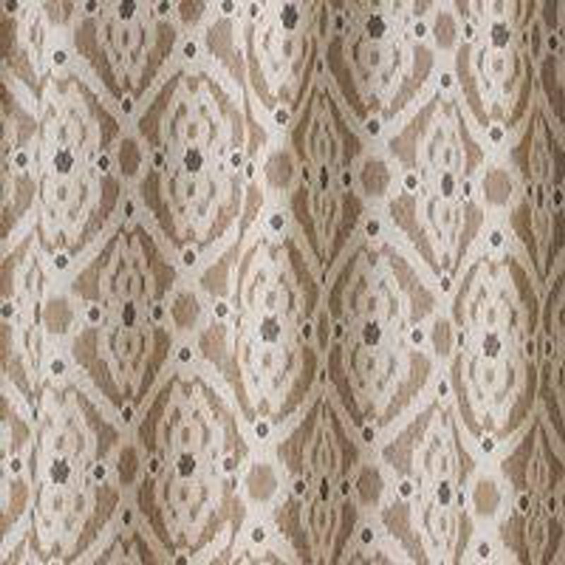 Svanefors Ikat Gardin 2P Beige 2x135x280 cm