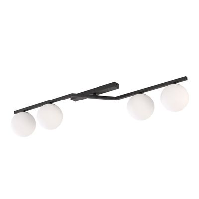 Emibig Lighting Taklampa NATON 4 BL OPAL