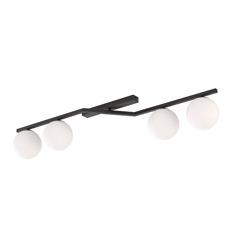 Emibig Lighting Taklampa NATON 4 BL OPAL