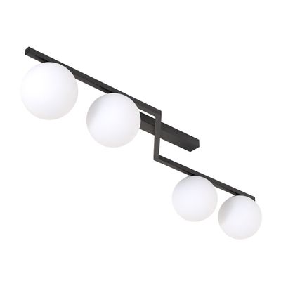 Emibig Lighting Taklampa NATON 4 BL OPAL