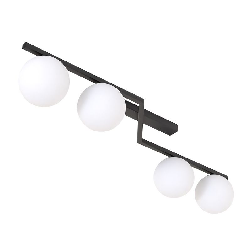 Emibig Lighting Taklampa NATON 4 BL OPAL