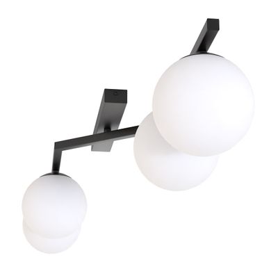 Emibig Lighting Taklampa NATON 4 BL OPAL
