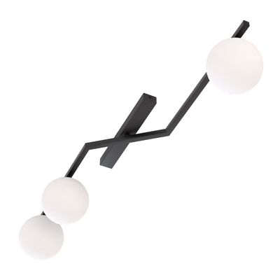 Emibig Lighting Taklampa NATON 3 BL OPAL