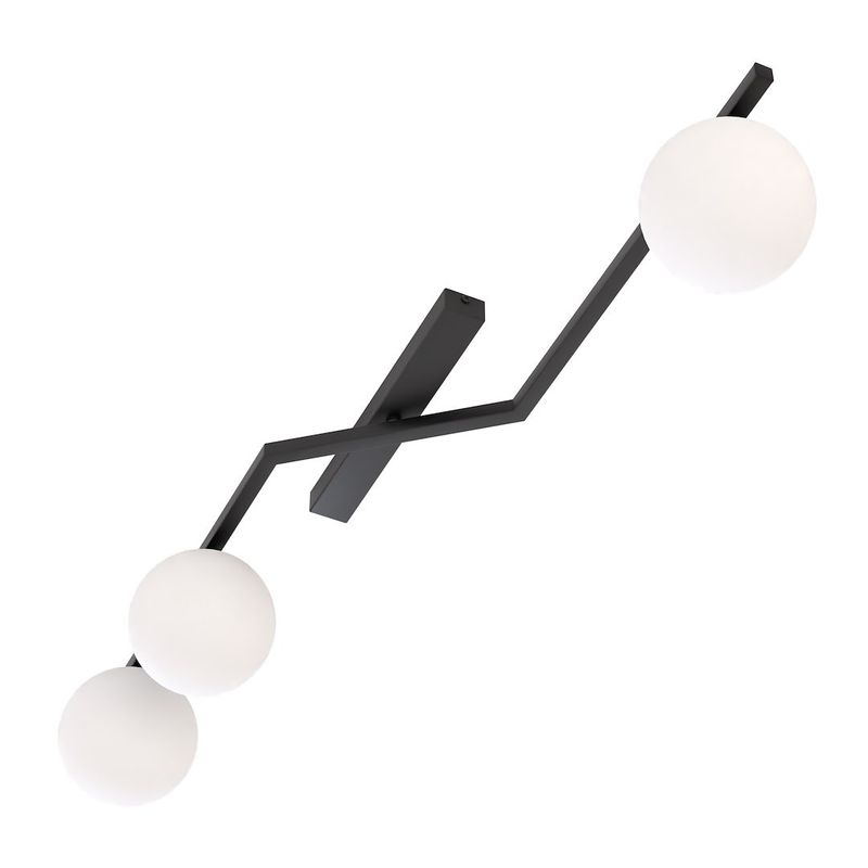 Emibig Lighting Taklampa NATON 3 BL OPAL