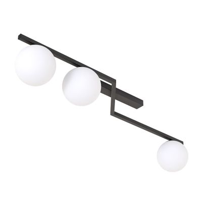 Emibig Lighting Taklampa NATON 3 BL OPAL