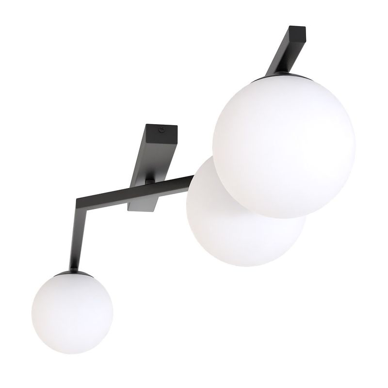 Emibig Lighting Taklampa NATON 3 BL OPAL