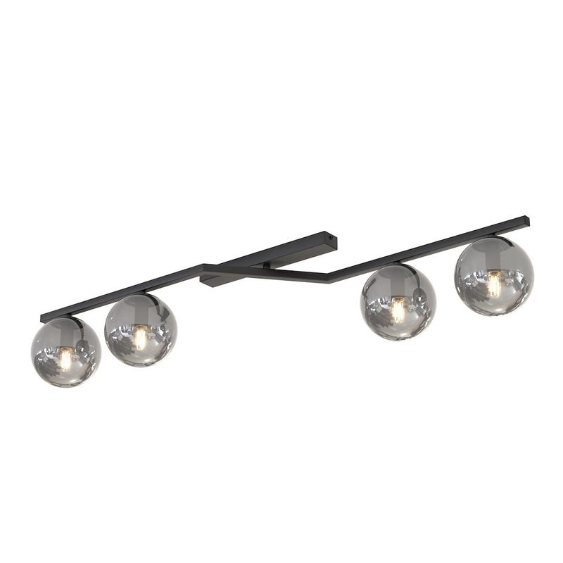 Emibig Lighting Taklampa NATON 4 BL GRAFIT