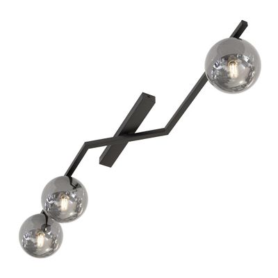 Emibig Lighting Taklampa NATON 3 BL GRAFIT
