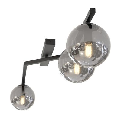 Emibig Lighting Taklampa NATON 3 BL GRAFIT