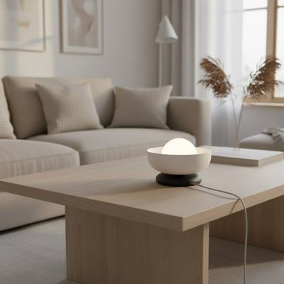 Emibig Bordslampa Lighting OZZY LN1 BL GRÃ…