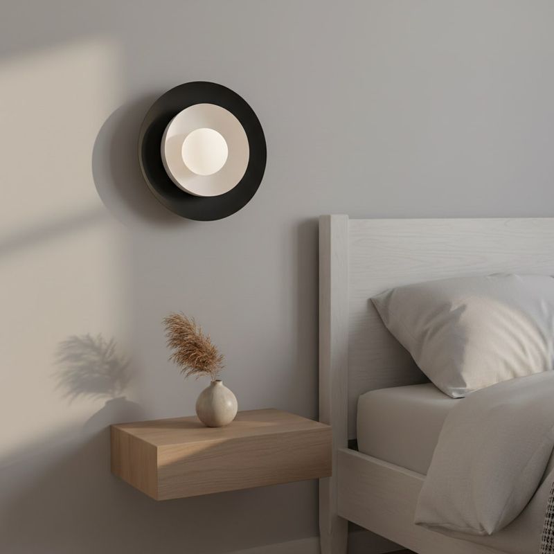 Emibig Lighting Vägglampa POPPI K1 BL VIT