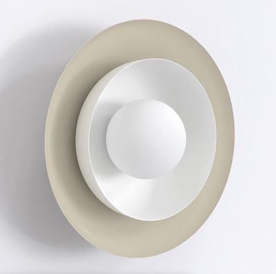 Emibig Lighting Vägglampa POPPI K1 MO VIT
