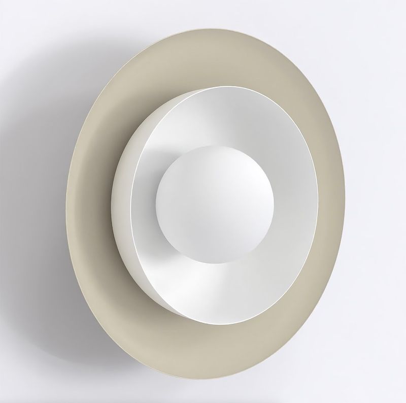 Emibig Lighting Vägglampa POPPI K1 MO VIT