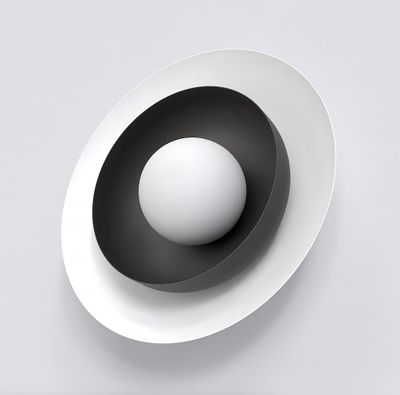 Emibig Lighting Vägglampa POPPI K1 WH SVART