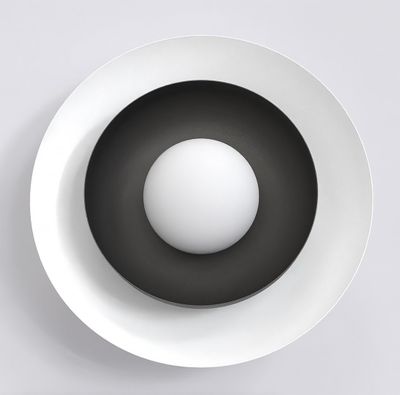 Emibig Lighting Vägglampa POPPI K1 WH SVART
