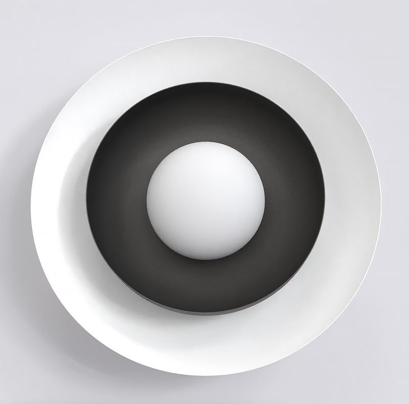 Emibig Lighting Vägglampa POPPI K1 WH SVART