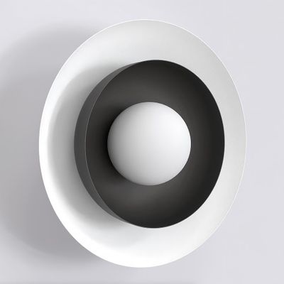 Emibig Lighting Vägglampa POPPI K1 WH SVART