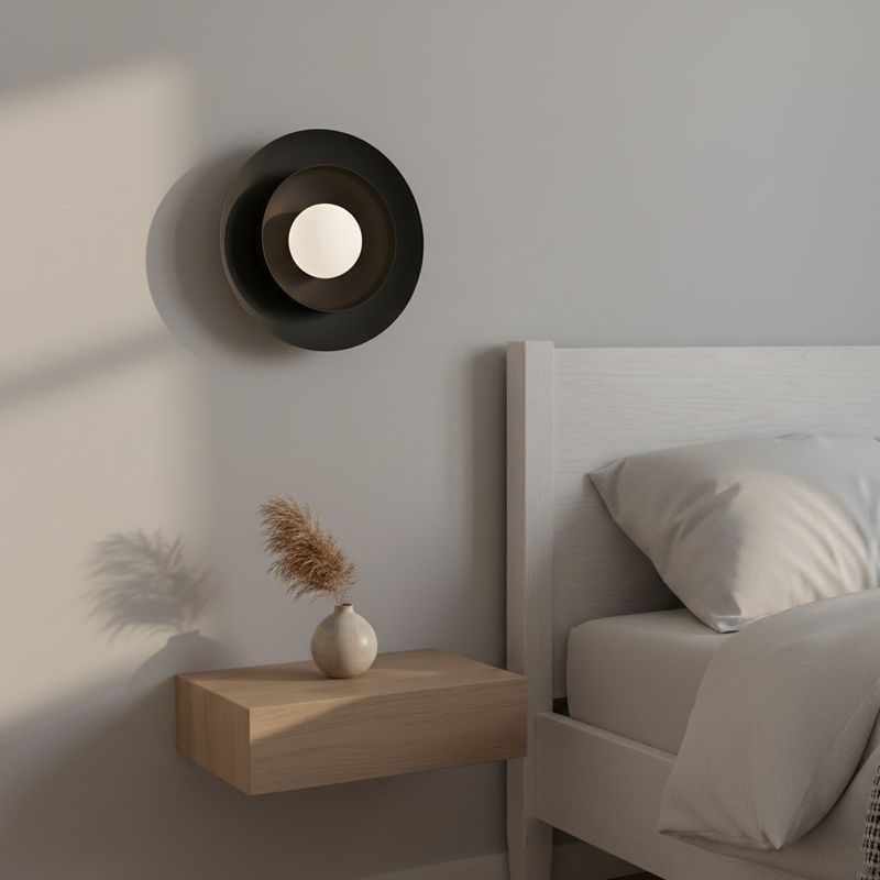 Emibig Lighting Vägglampa POPPI K1 BL SVART