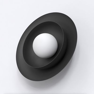 Emibig Lighting Vägglampa POPPI K1 BL SVART